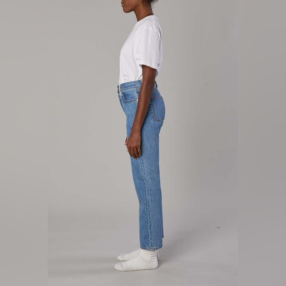 Classic Blue Straight Leg Jeans - Picture 2 of 9